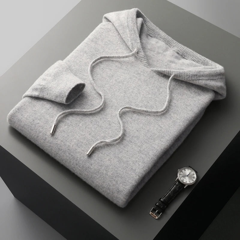 Harry | Cosy Knitted Pullover Mens Hoodie