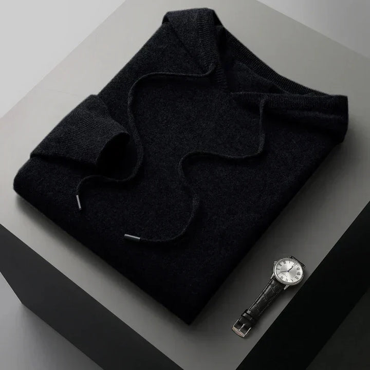 Harry | Cosy Knitted Pullover Mens Hoodie