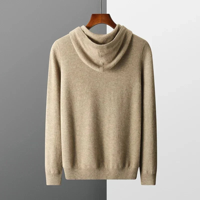Harry | Cosy Knitted Pullover Mens Hoodie