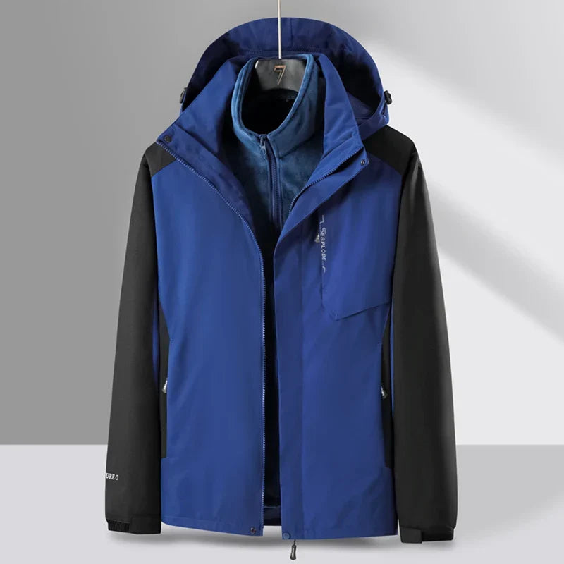 Hudson | 3-in-1 Hooded Mens Waterproof Jacket