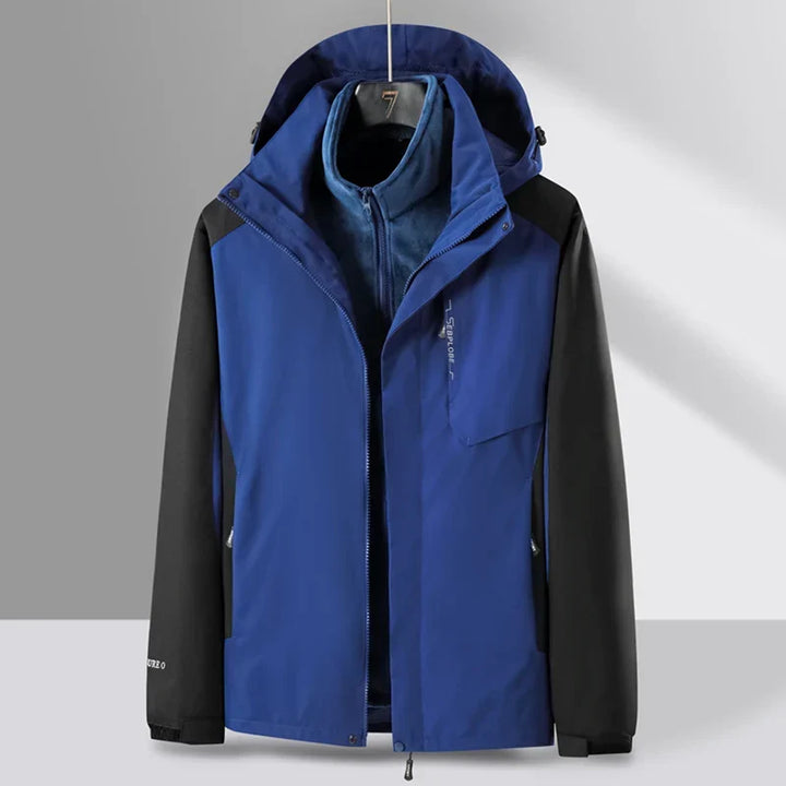 Hudson | 3-in-1 Hooded Mens Waterproof Jacket