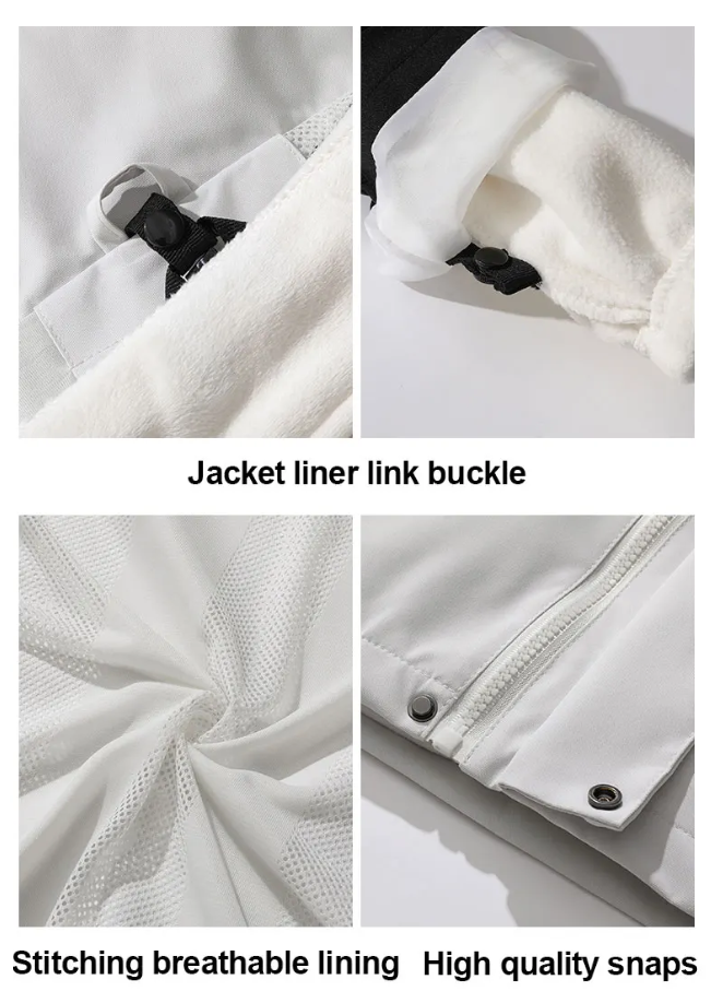 Hudson | 3-in-1 Hooded Mens Waterproof Jacket