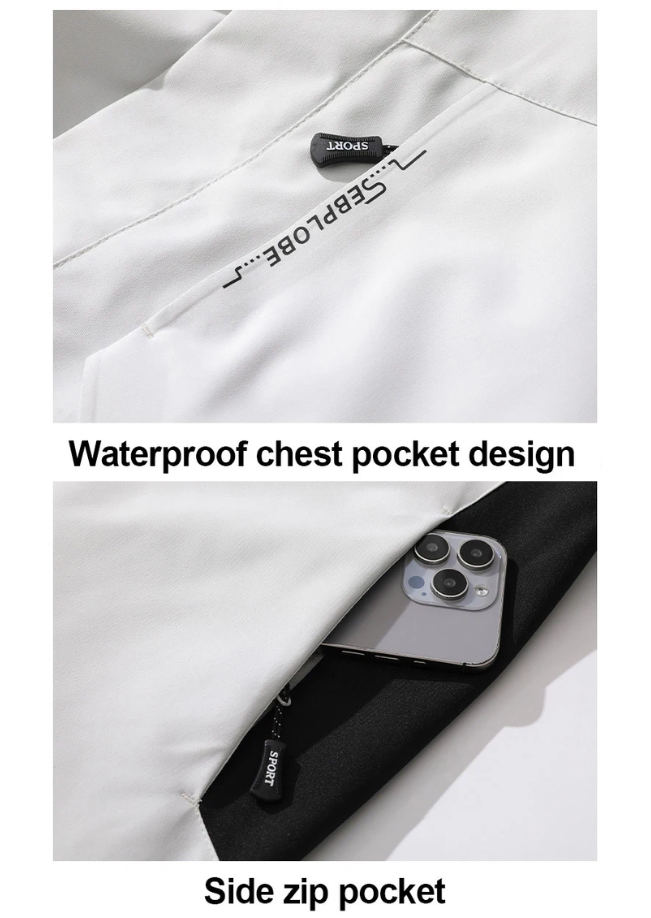 Hudson | 3-in-1 Hooded Mens Waterproof Jacket