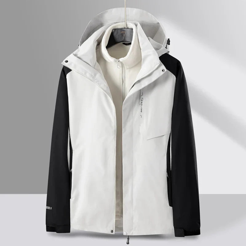 Hudson | 3-in-1 Hooded Mens Waterproof Jacket