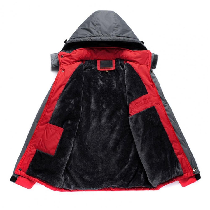 Hudson | Hooded Hiking Mens Winter Coat