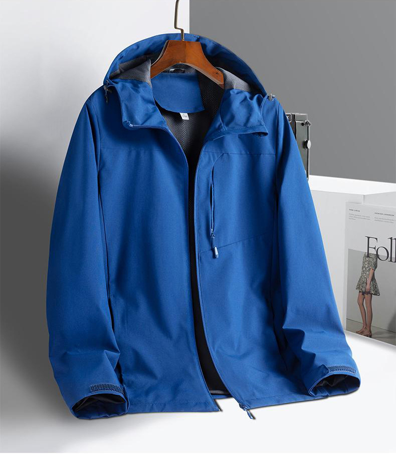 Hunter | Classic Hooded Mens Waterproof Jacket for Hiking