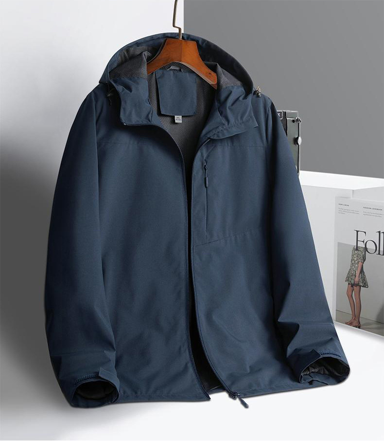 Hunter | Classic Hooded Mens Waterproof Jacket for Hiking