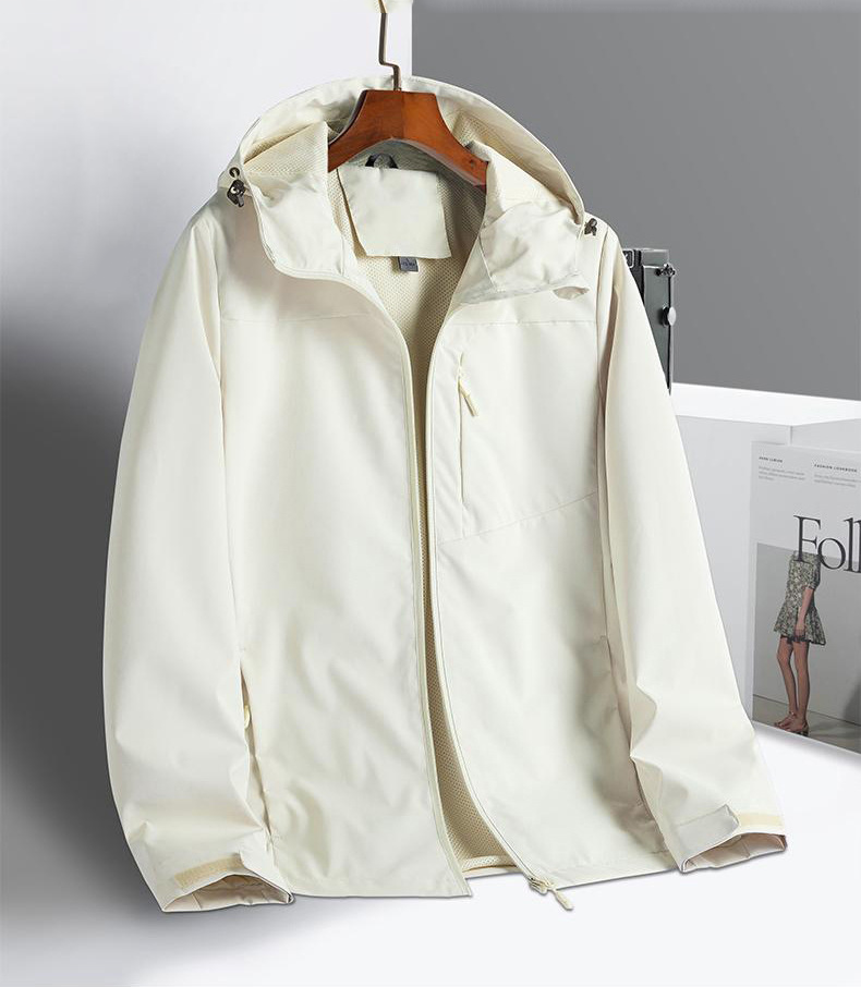 Hunter | Classic Hooded Mens Waterproof Jacket for Hiking