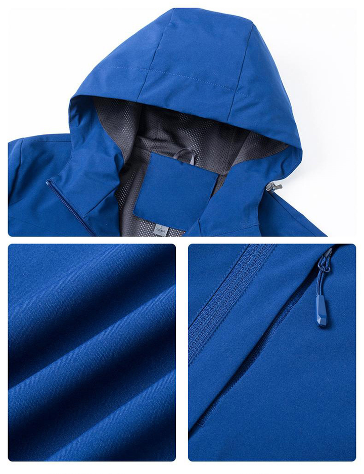 Hunter | Classic Hooded Mens Waterproof Jacket for Hiking