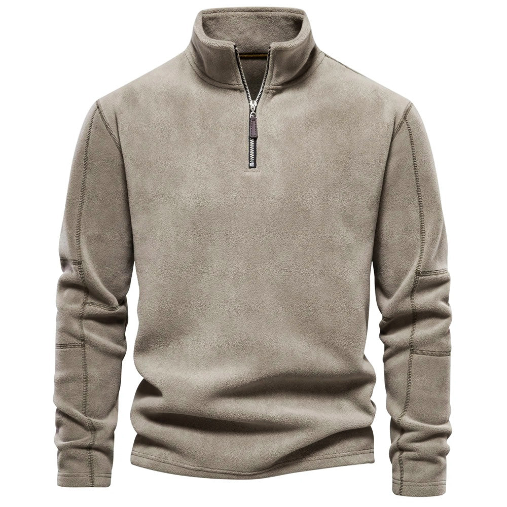 Hunter | Quarter Zip Mens Fleece Jacket