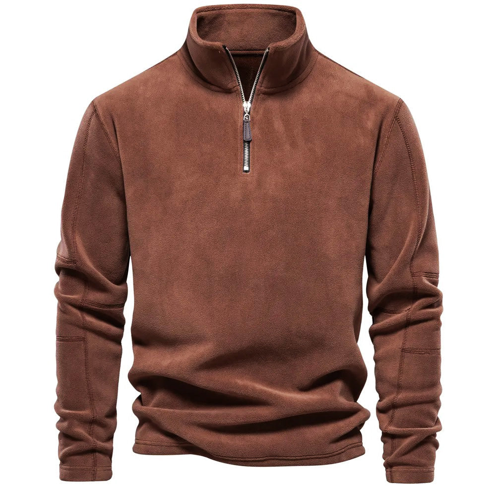 Hunter | Quarter Zip Mens Fleece Jacket