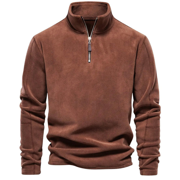 Hunter | Quarter Zip Mens Fleece Jacket