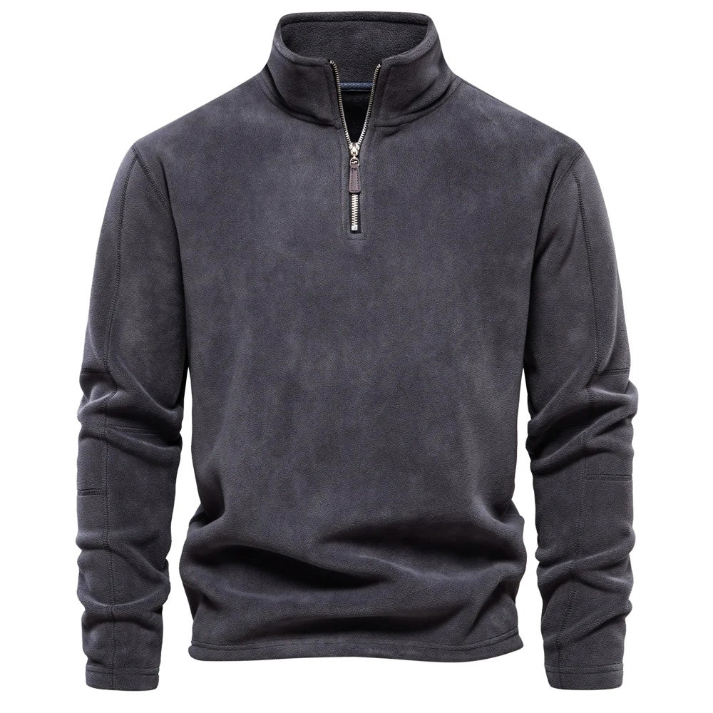 Hunter | Quarter Zip Mens Fleece Jacket