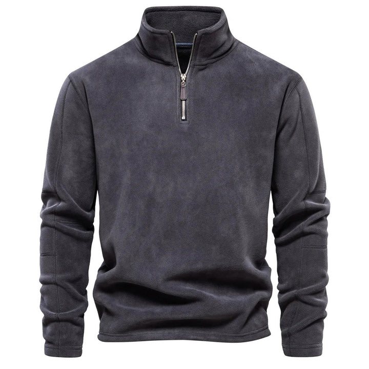 Hunter | Quarter Zip Mens Fleece Jacket