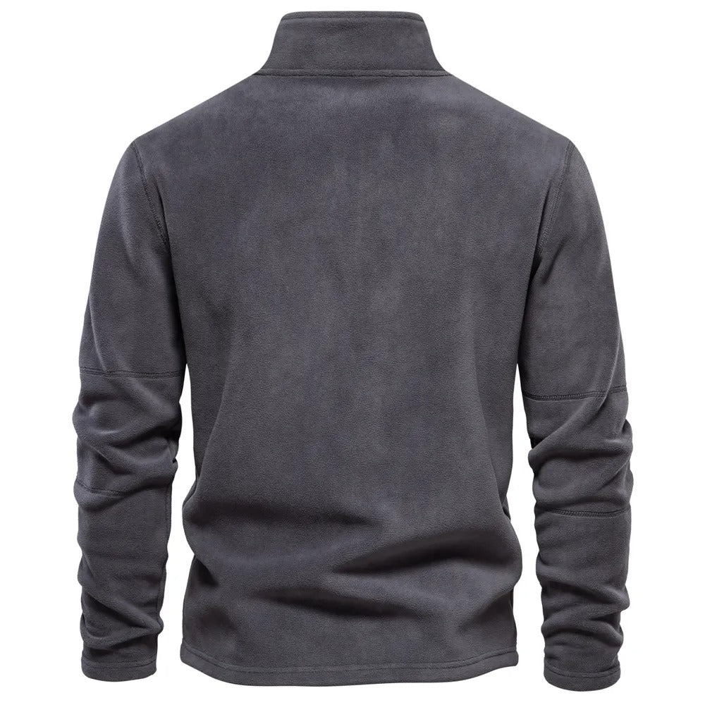 Hunter | Quarter Zip Mens Fleece Jacket