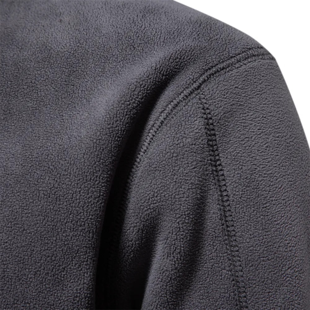 Hunter | Quarter Zip Mens Fleece Jacket