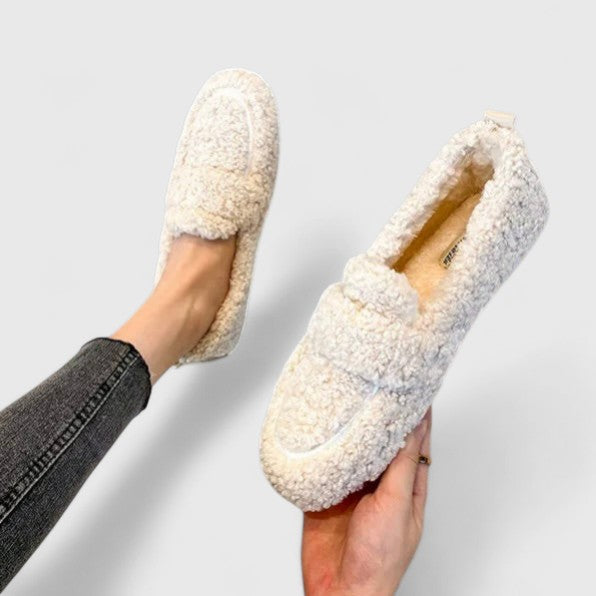 Imogen | Classic Textured Loafer Womens Slippers