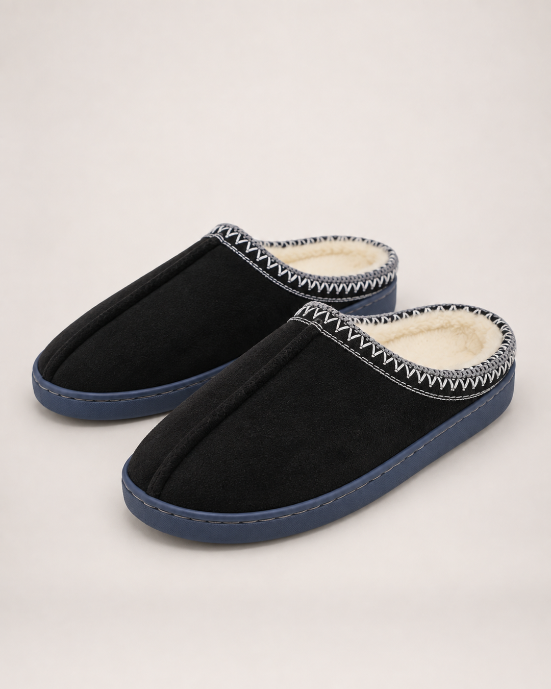 Imogen | Refined Thick Sole Womens Slippers with Plush Lining