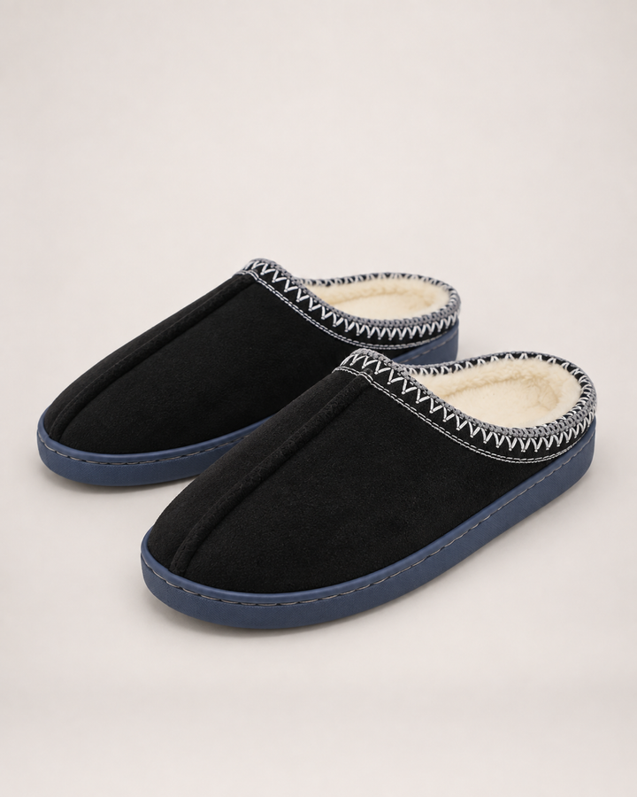 Imogen | Refined Thick Sole Womens Slippers with Plush Lining