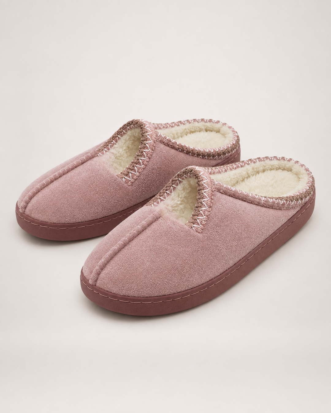 Imogen | Refined Thick Sole Womens Slippers with Plush Lining