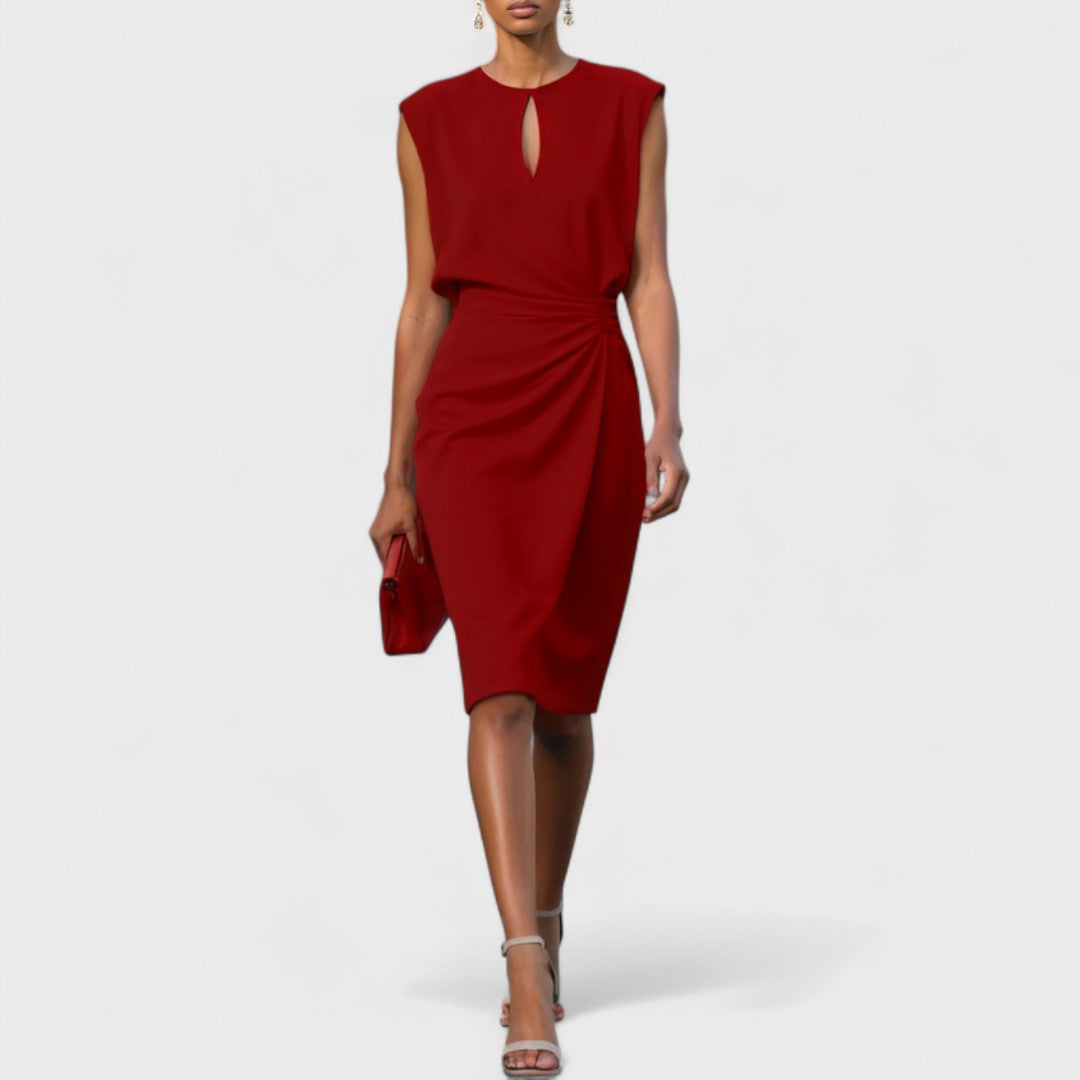Isabella | Cosy Tailored Ruched Blazer Dress