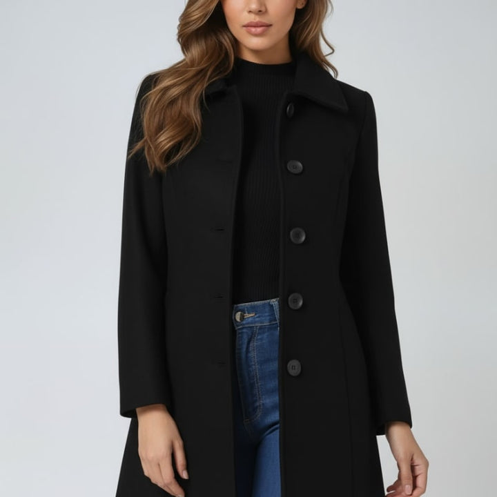 Ivy | Sophisticated Tailored Single Breasted Winter Coat