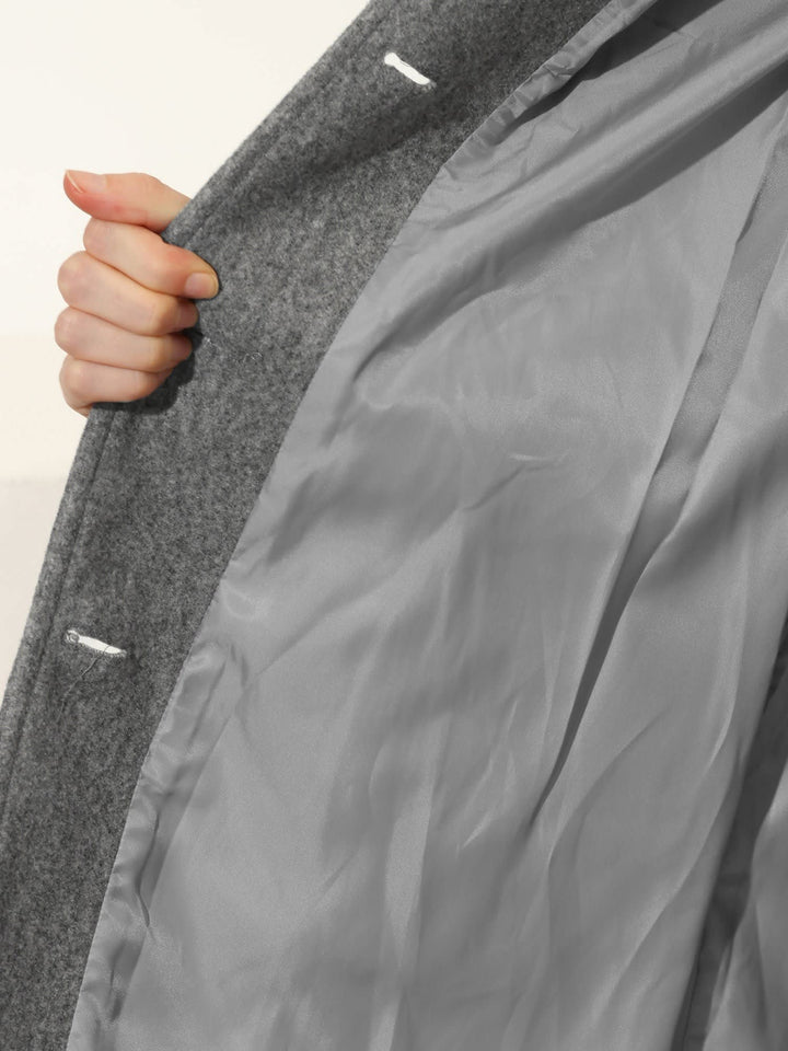 Ivy | Sophisticated Tailored Single Breasted Winter Coat