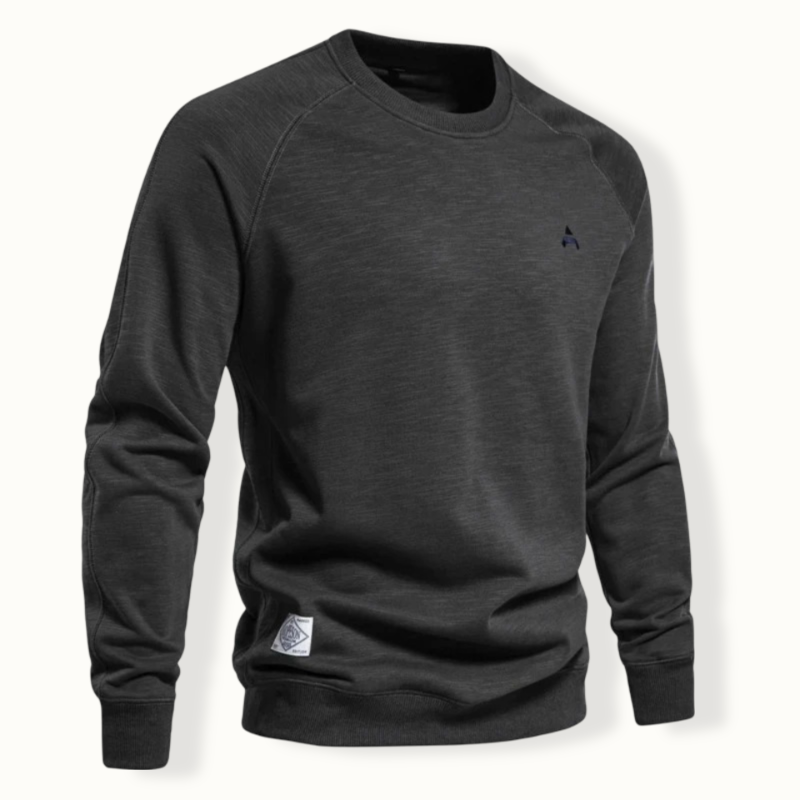 Jacob | Raglan Crew Neck Long Sleeve Mens Sweatshirt