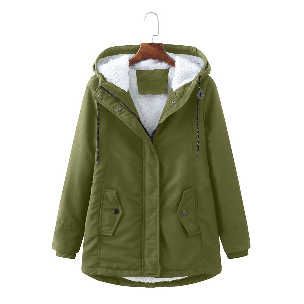 Jasmine | Classic Hooded Fleece-Lined Womens Coats