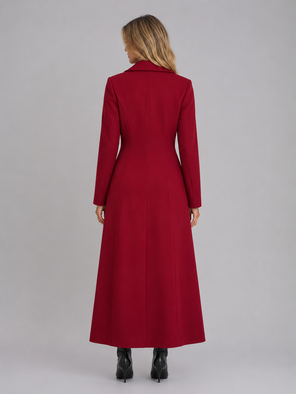 Jasmine | Elegant Tailored Double-Breasted Long Jacket
