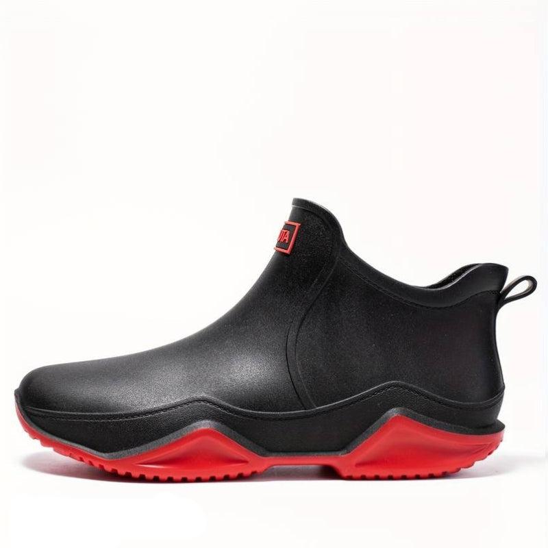 Jessica | Stylish Chunky Sole Rain Ankle Boots