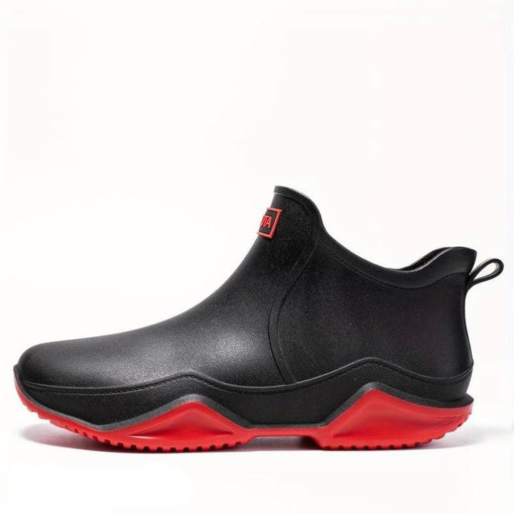 Jessica | Stylish Chunky Sole Rain Ankle Boots