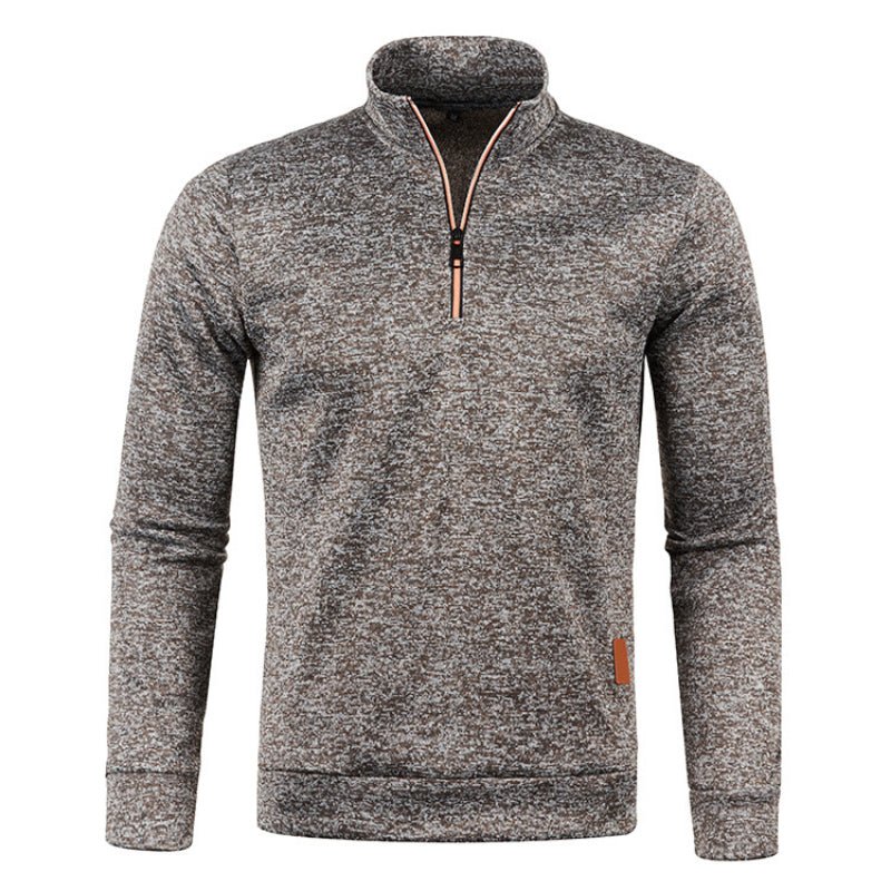 Joseph | Sophisticated Quarter Zip Mens Roll Neck Jumper