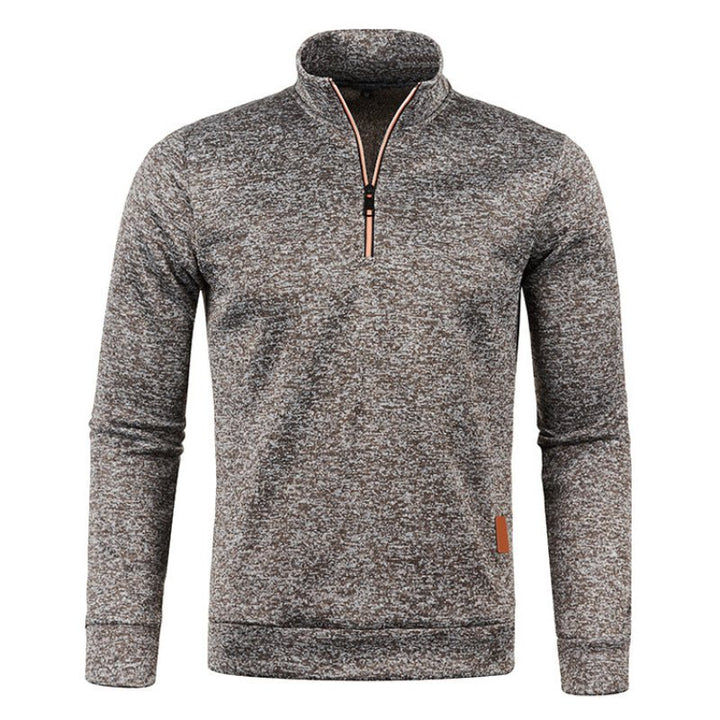 Joseph | Sophisticated Quarter Zip Mens Roll Neck Jumper