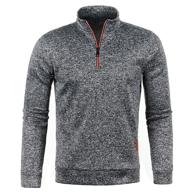 Joseph | Sophisticated Quarter Zip Mens Roll Neck Jumper