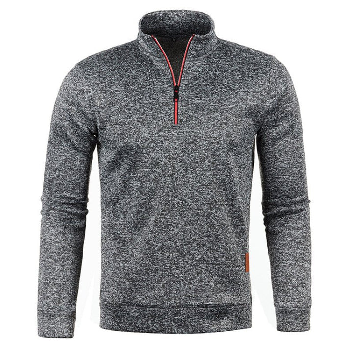 Joseph | Sophisticated Quarter Zip Mens Roll Neck Jumper
