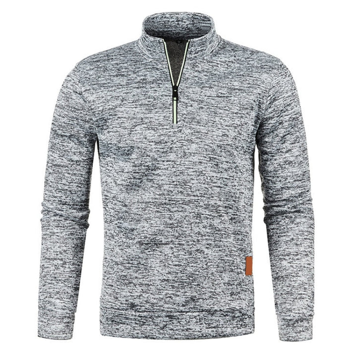 Joseph | Sophisticated Quarter Zip Mens Roll Neck Jumper