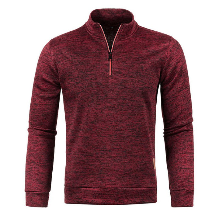 Joseph | Sophisticated Quarter Zip Mens Roll Neck Jumper