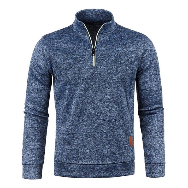 Joseph | Sophisticated Quarter Zip Mens Roll Neck Jumper