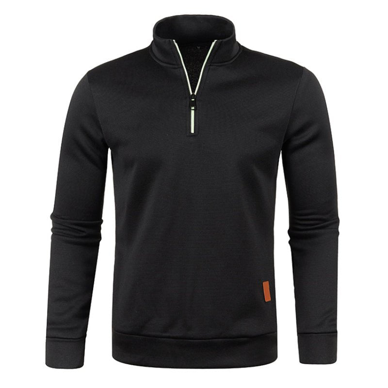 Joseph | Sophisticated Quarter Zip Mens Roll Neck Jumper