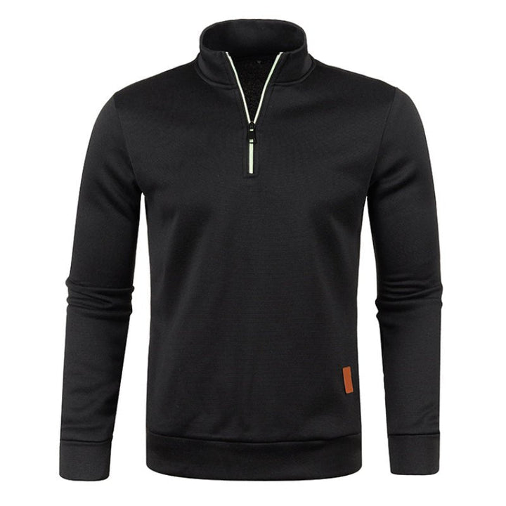 Joseph | Sophisticated Quarter Zip Mens Roll Neck Jumper