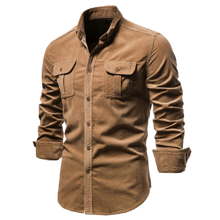 Joshua | Vintage Button Front Mens Winter Jacket