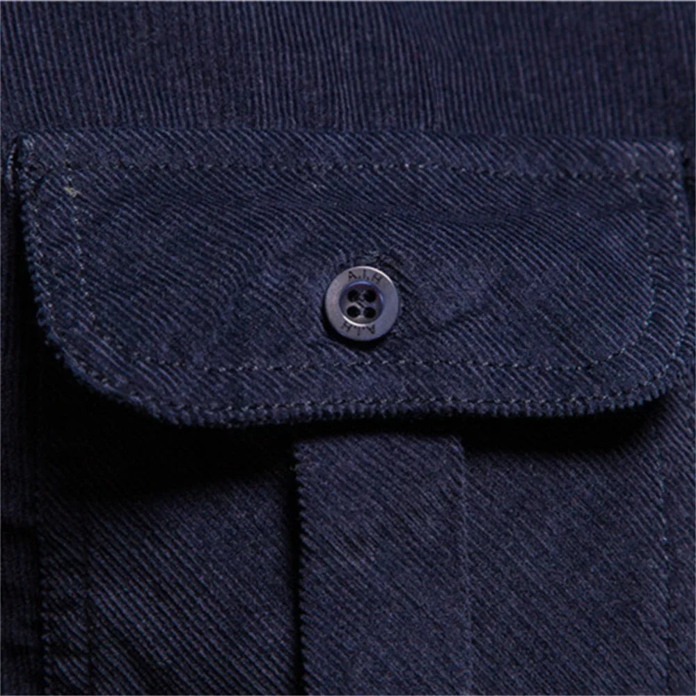 Joshua | Vintage Button Front Mens Winter Jacket
