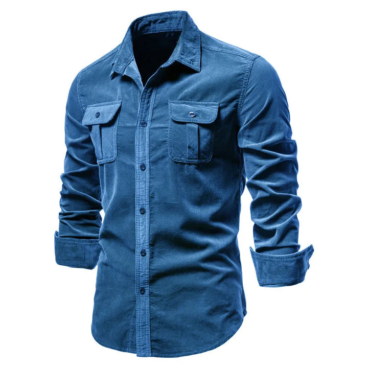 Joshua | Vintage Button Front Mens Winter Jacket