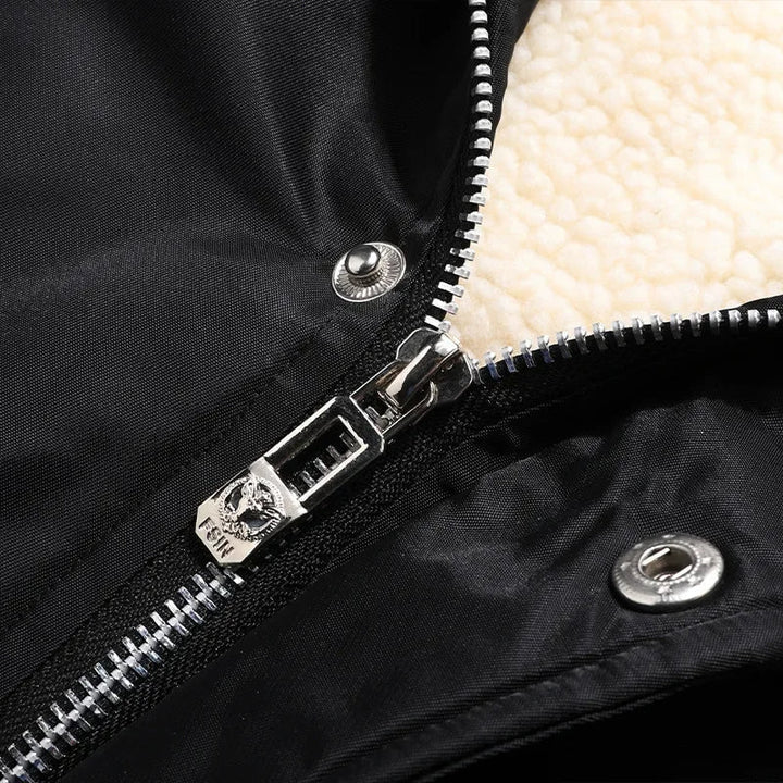Jude | Cosy Hooded Zip-Up Mens Winter Coat