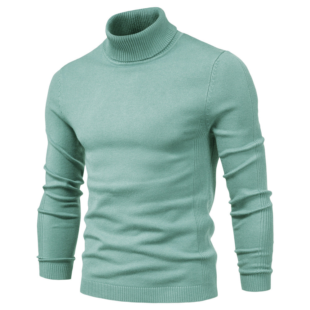 Kai | Stylish Muscle Fit Mens Roll Neck Jumper