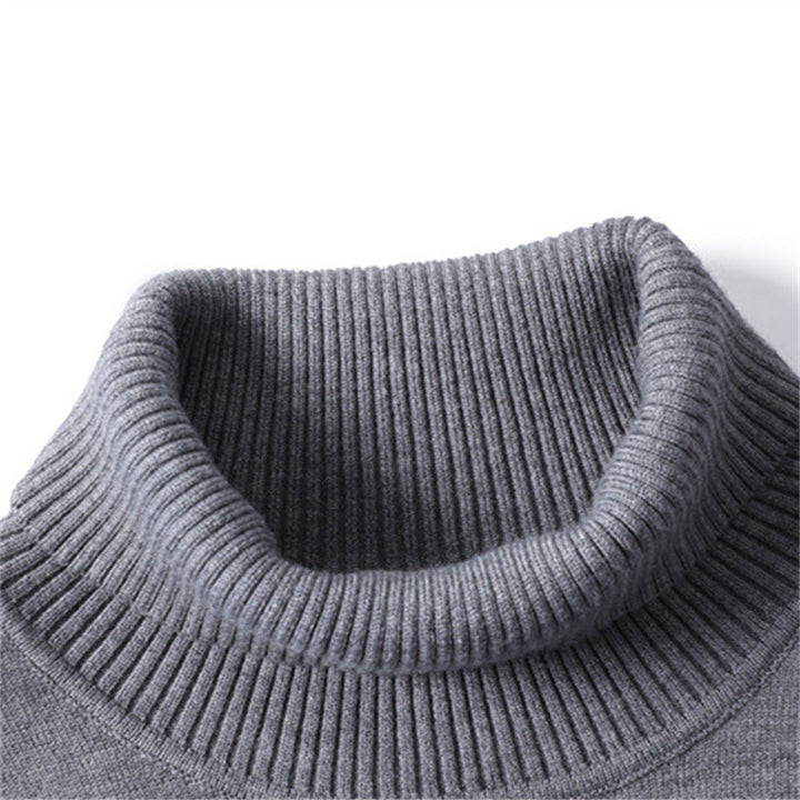 Kai | Stylish Muscle Fit Mens Roll Neck Jumper