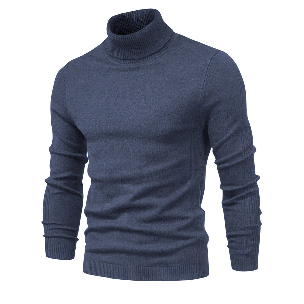 Kai | Stylish Muscle Fit Mens Roll Neck Jumper