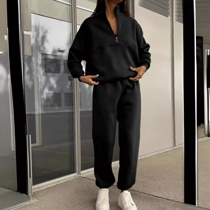 Lily | Half Zip Two Piece Lounge Set