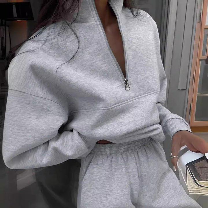 Lily | Half Zip Two Piece Lounge Set